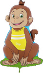 Foil Balloon Sergio Monkey, Grabo