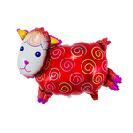 Balon Foliowy Owca Czerwona (54cm*74cm)