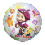 Masha 18" Folienballon (45cm).)