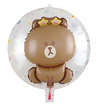 Foil Balloon in Balloon "Bear" (60cm*69cm)