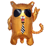 Foil Balloon "Cat in sunglasses" (60cm*62cm)