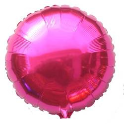 18" Himbeer-Folienballon (45cm).)