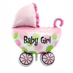 Baby Girl Folienballon (92X94cm)