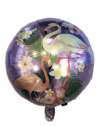 Folienballon Flamingo 18" (45cm).)