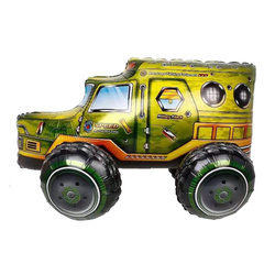 Balon Foliowy Stojący 3D Military Car (60cm)