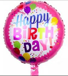 Foil balloon Happy Birthday 18" (45cm.)