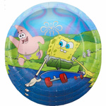 SpongeBob Pappteller Party Dekoration 10 Stk.
