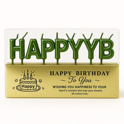 HAPPY BIRTHDAY"-Kerzen - Die Magie des Geburtstagsglühens