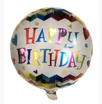 Happy Birthday 18" Folienballon (45cm).)