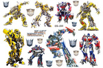 Transformers Tattoos für Kinder (1 Stück)