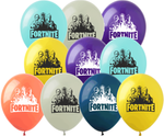 Fortnite bedruckte Gummiballons (10 Stück).)