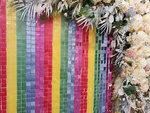 Regenbogen-Pailletten-Paneele (30cm*30cm)