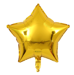Folie Stern Gold 18" (45cm).)
