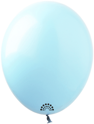 Premium Show-Gummiballons 12", babyblau (050)