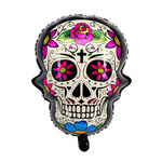 Foil Balloon, Skull, Halloween, (65cm*50cm)
