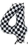 Foil Balloon Number "4" Race (100cm.)