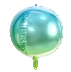4D Regenbogen-Folienballon 18" (45cm).)