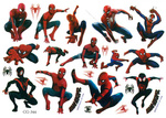 Spiderman Tattoos für Kinder (1 Stück)