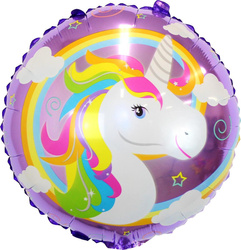 Einhorn 18" (45cm) Folienballon.)