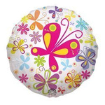 folienballon Schmetterlinge 18" (45cm).)