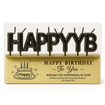 Birthday Candle Gold (6 szt)